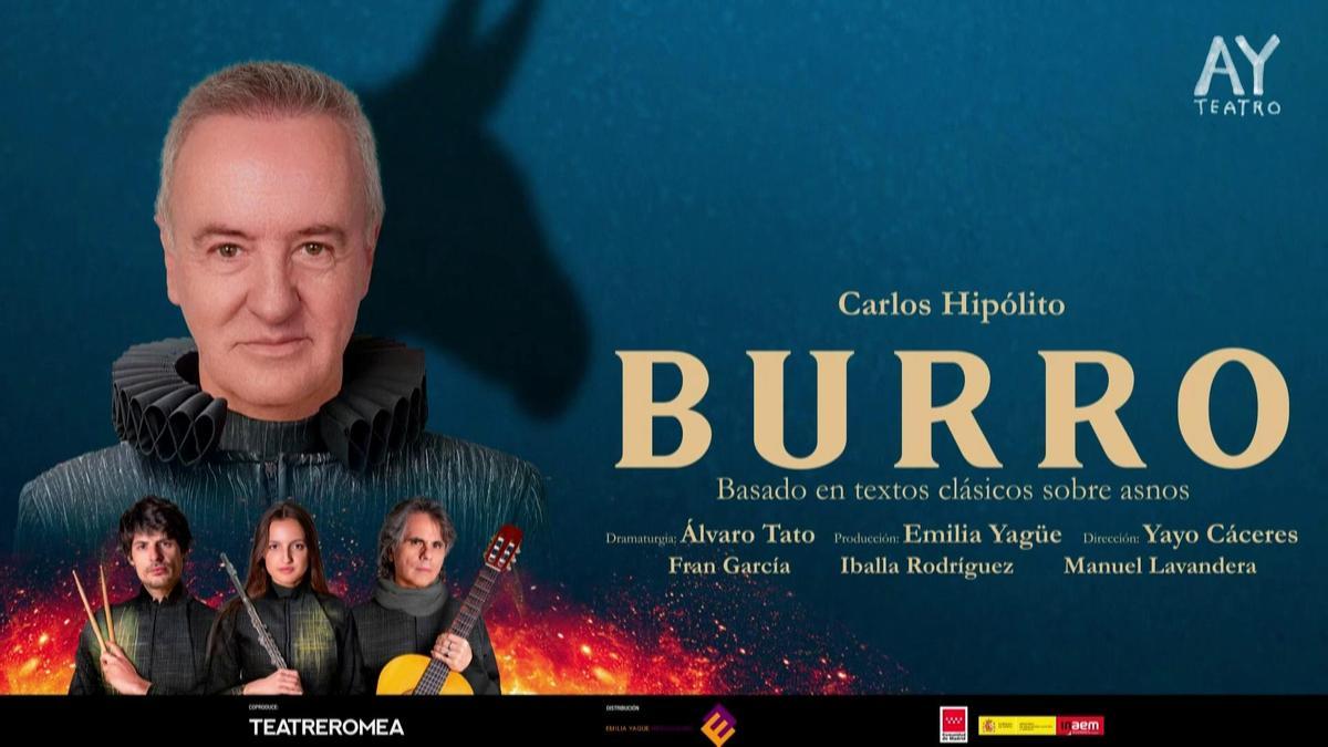 Carlos Hipólito llega al Olympia con "Burro"