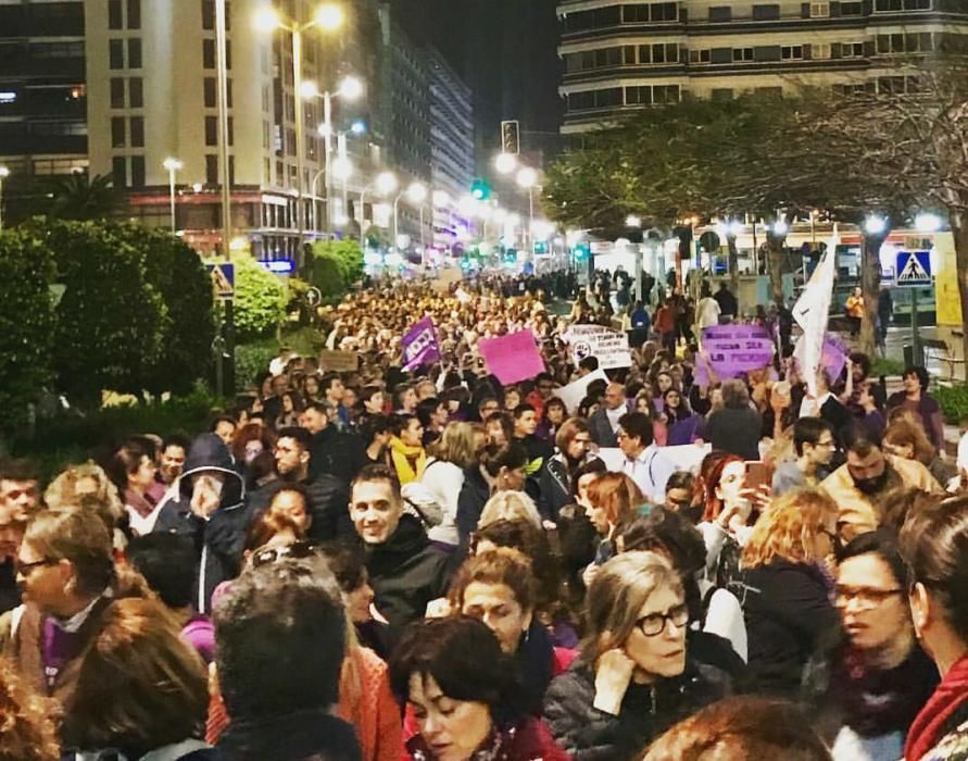 8M - Manifestación del Día de la Mujer en Las Palmas de Gran Canaria