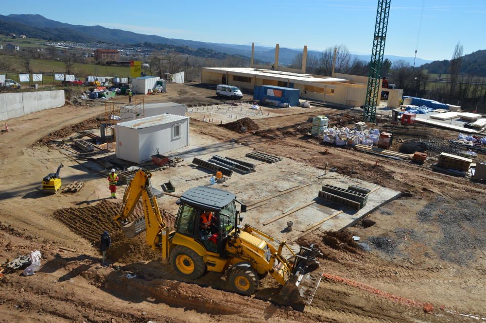 Construcció del nou institut