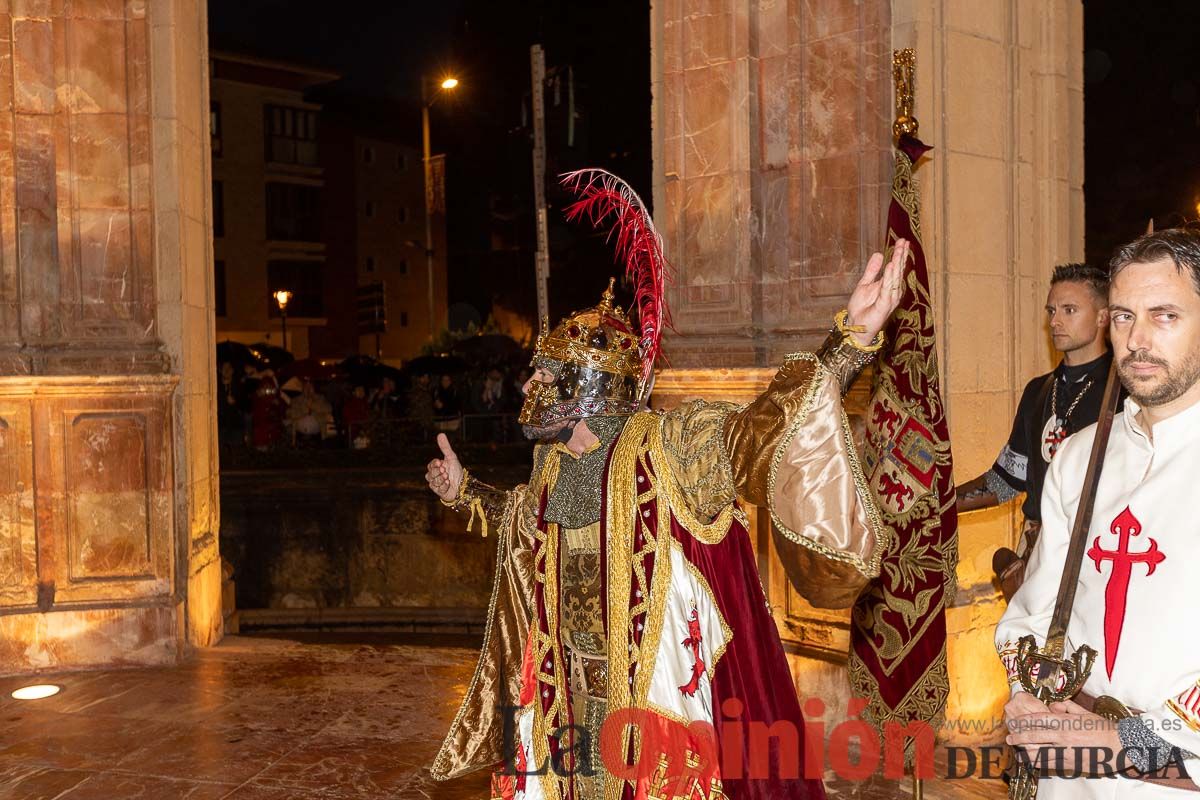 Desfile de Moros y cristianos y parlamento en las Fiestas de Caravaca