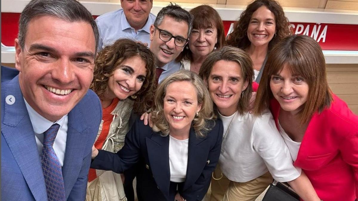 Selfie del PSOE