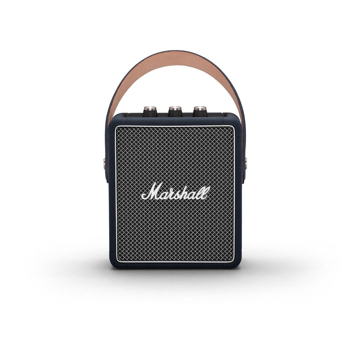 Altavoz portátil Bluetooth de edición limitada en azul índigo de Marshall