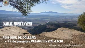 PUJADA DEL PESSEBRE AL CIM DECOLLBAIX 24/12/2025