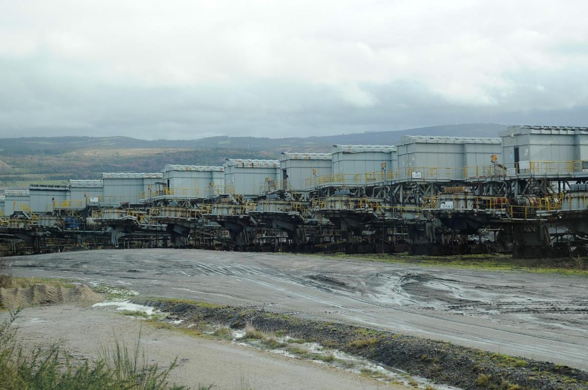 Patrimonio industrial de la mina de As Pontes.