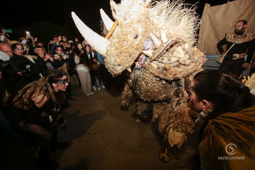 Suelta de la Mussona en el Carnaval de Águilas