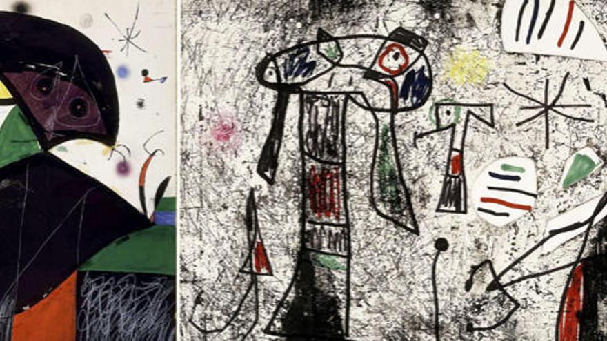 El boceto del artista catalán Joan Miró extraviado