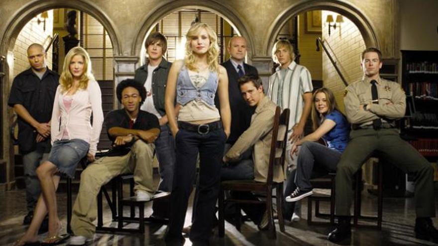 Los personajes de Veronica Mars.