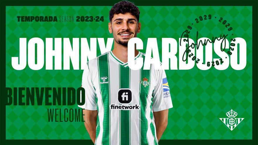 Johnny Cardoso ficha por el Real Betis hasta 2029