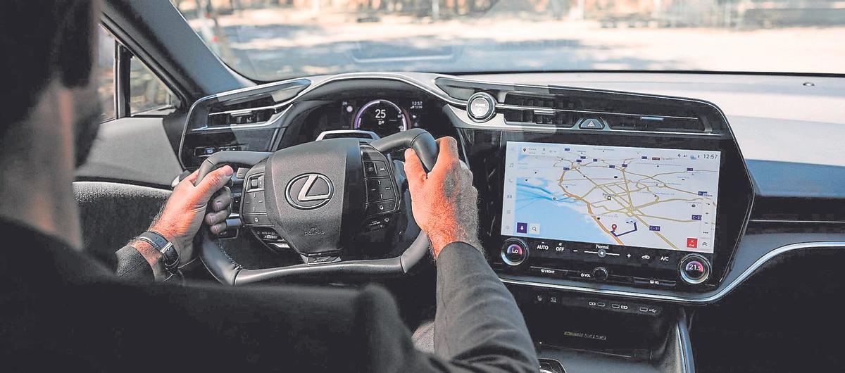 El interior del nuevo Lexus