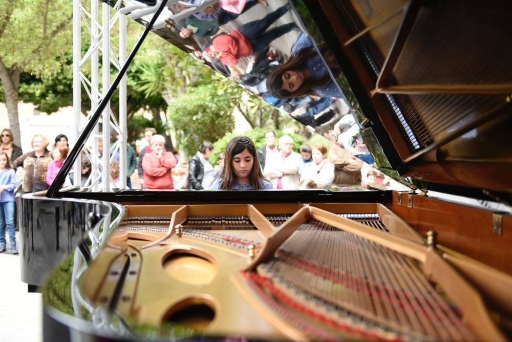 Pianos en las calles de Murcia