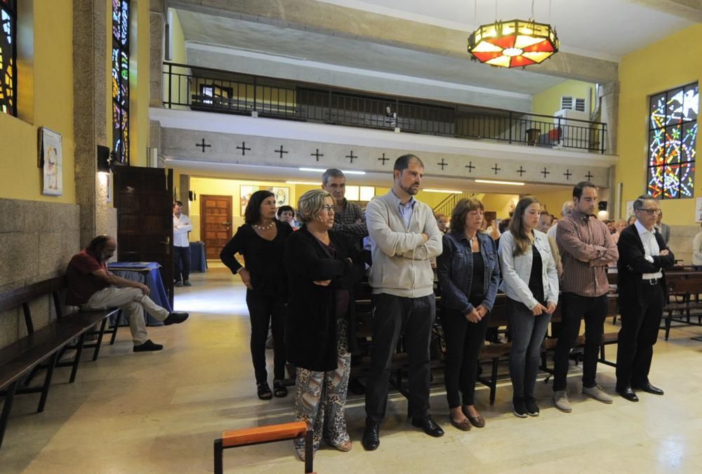 Funeral por el escritor Manuel García Galano