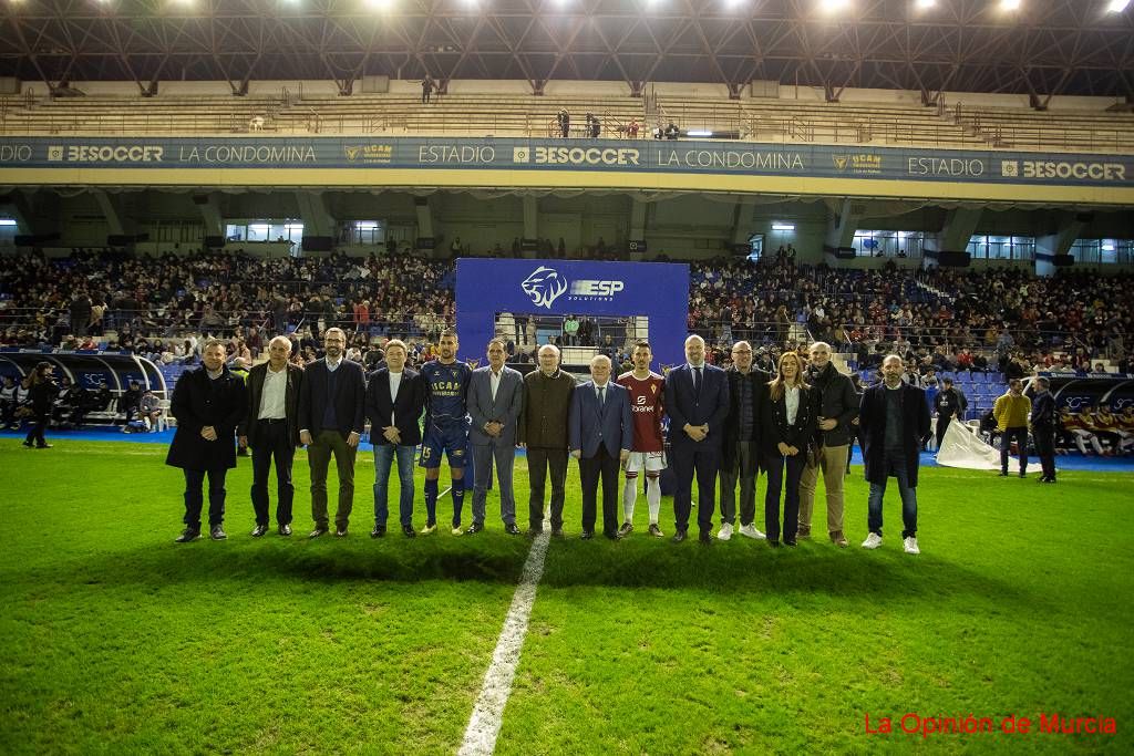 Amistoso UCAM Murcia - Real Murcia a beneficio de Cáritas