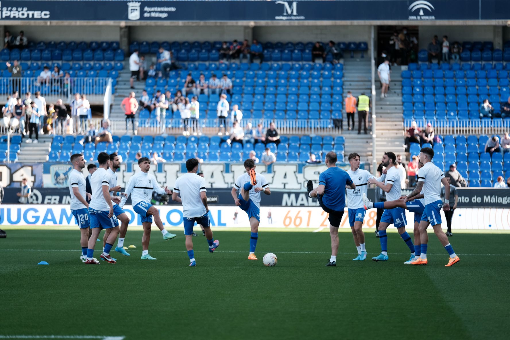 Las imágenes del Málaga CF - Real Valladolid