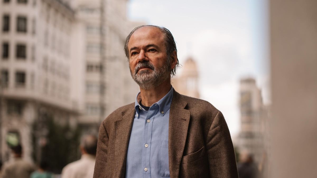El escritor Juan Villoro, en Madrid.
