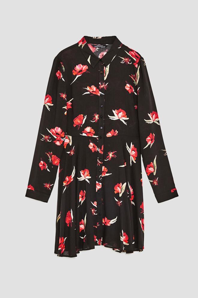 Nuevo en tienda: vestido de manga larga de Zara