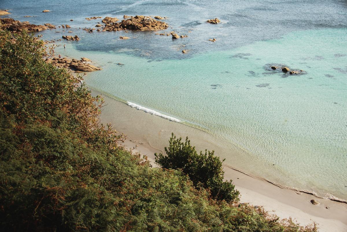 Playa en Sanxenxo.