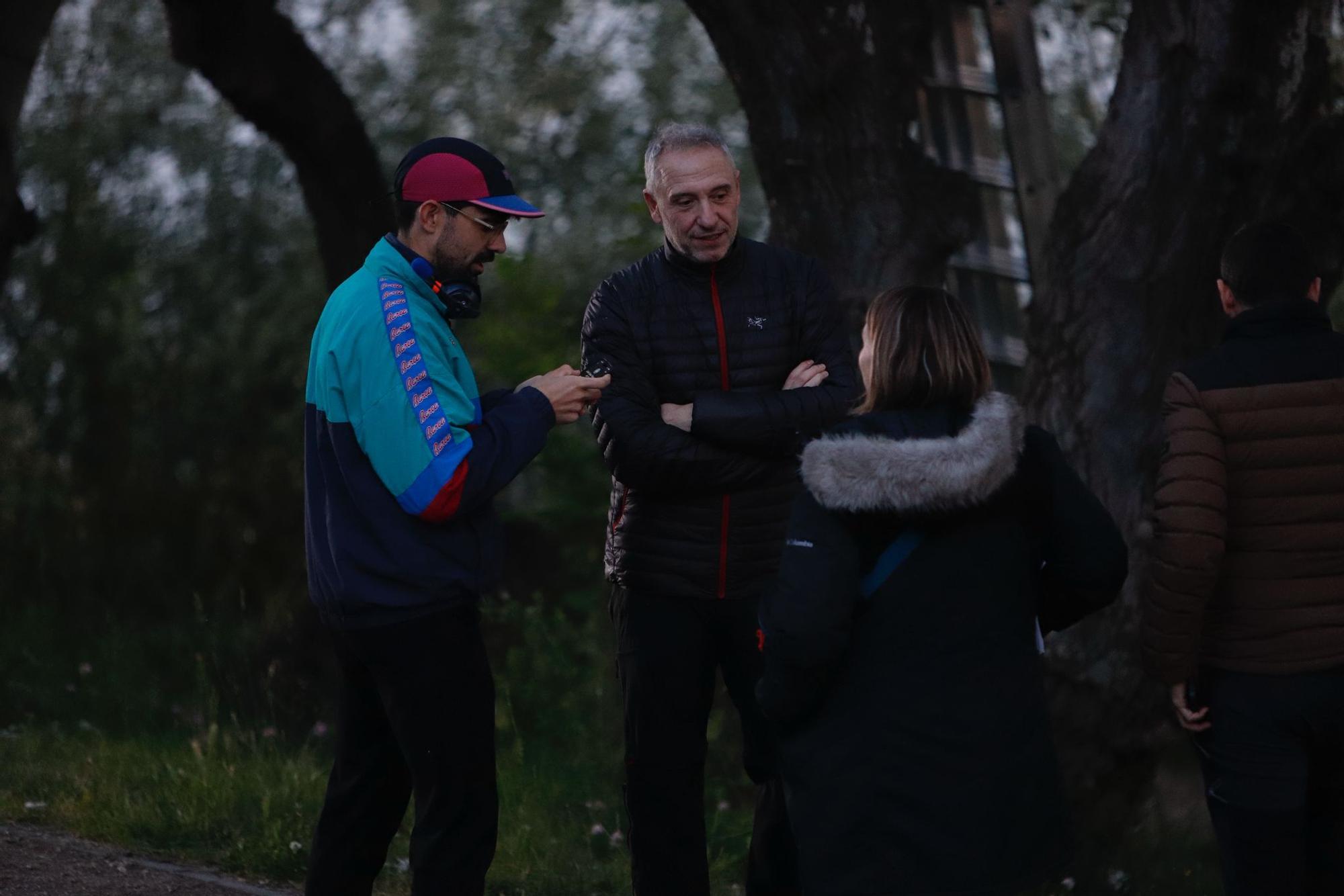 Nacho G. Velilla rueda su nuevo proyecto en Zaragoza
