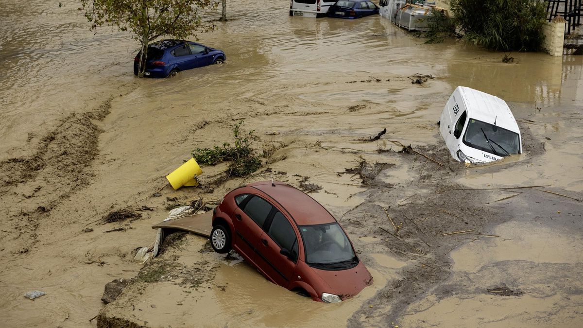 Inundaciones en Álora