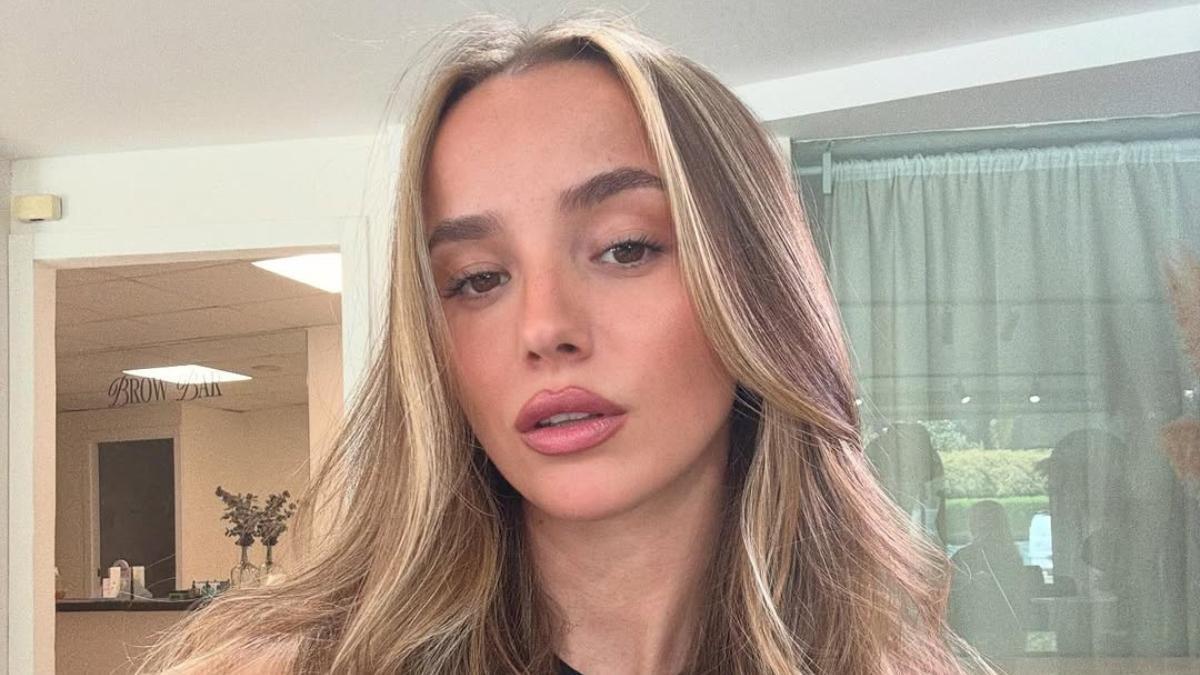 Fabiana Sevillano en la peluquería