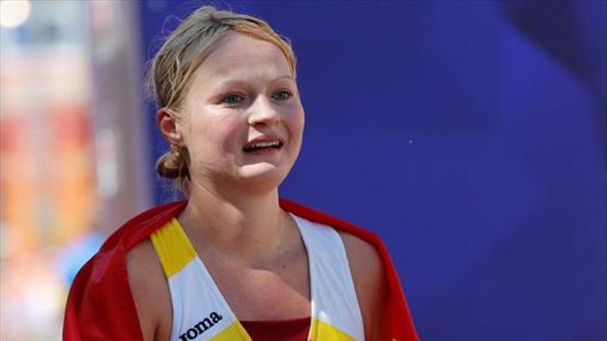 Júlia Takács, bronce en la prueba de 50 kilómetros marcha