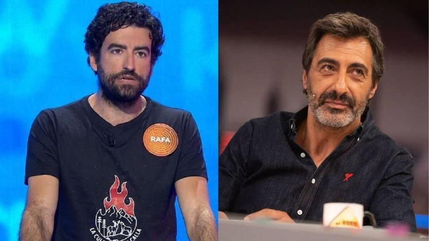 Así ha sido el &#039;zasca&#039; de Rafa a Juan del Val por su crítica a los concursantes profesionales: &quot;Es envidia&quot;