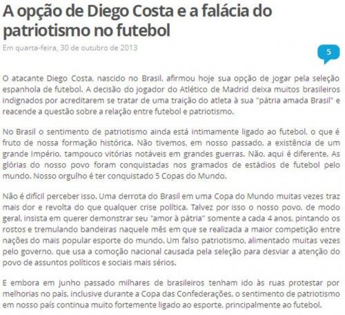 Periódico deportivo brasileño Lance