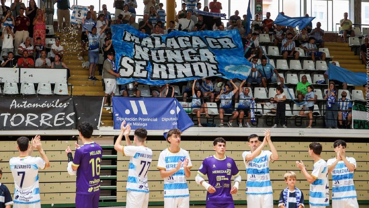 El Málaga FS Heredia 21 seguirá compitiendo con sus tres equipos esta temporada.