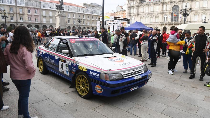 Sufrido triunfo para Antonio Sainz en el Rally Rías Altas Histórico