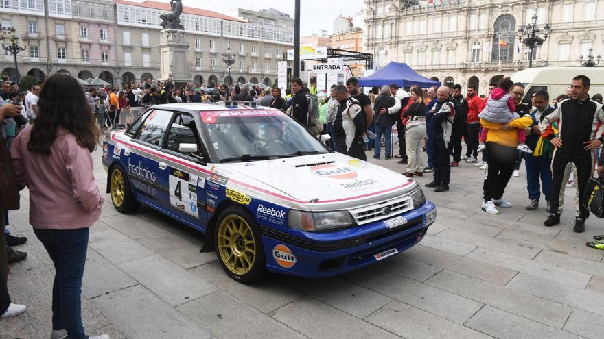 Rugen los coches en el Rías Altas de Históricos