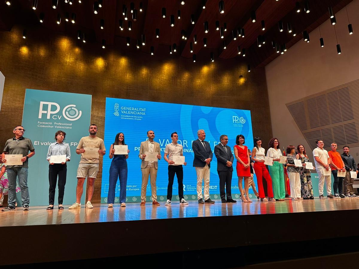 Premiados en la FP.