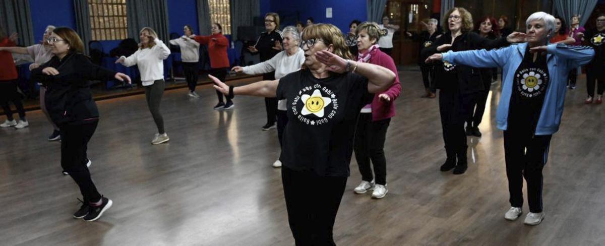 Un grupo en la parroquia de Mourente. | R. Vázquez