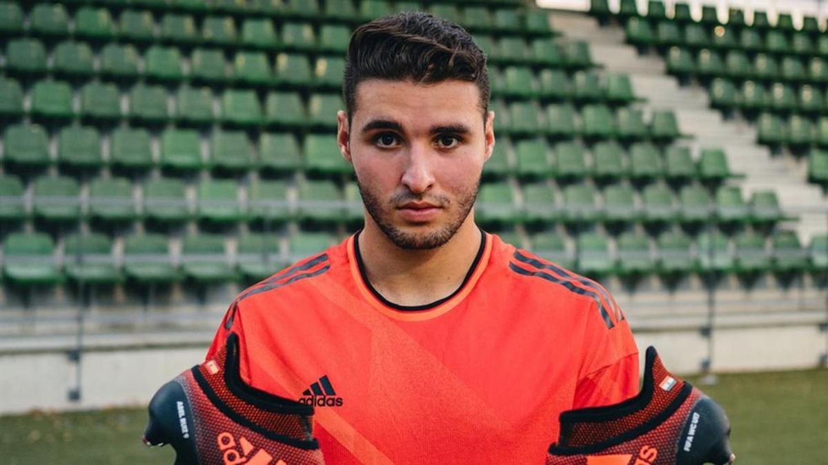 Abel Ruiz, en la concentración de la sub-17 en Las Rozas