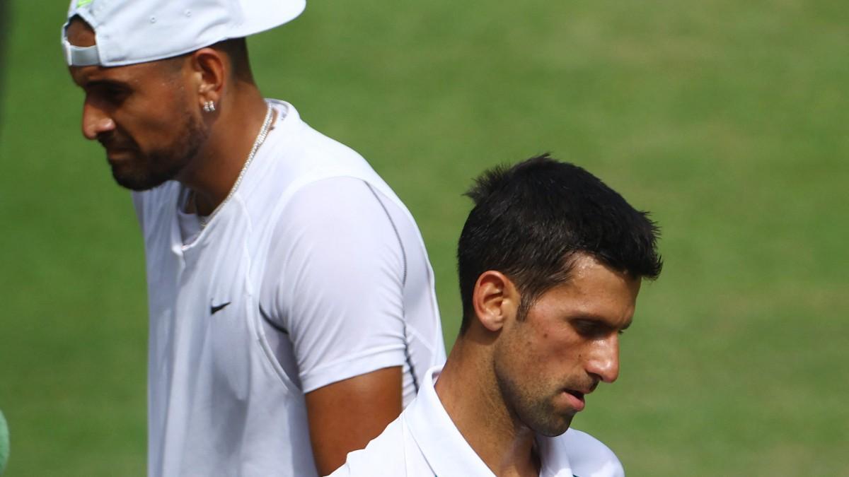 Kyrgios y Djokovic disputan la final de Wimbeldon