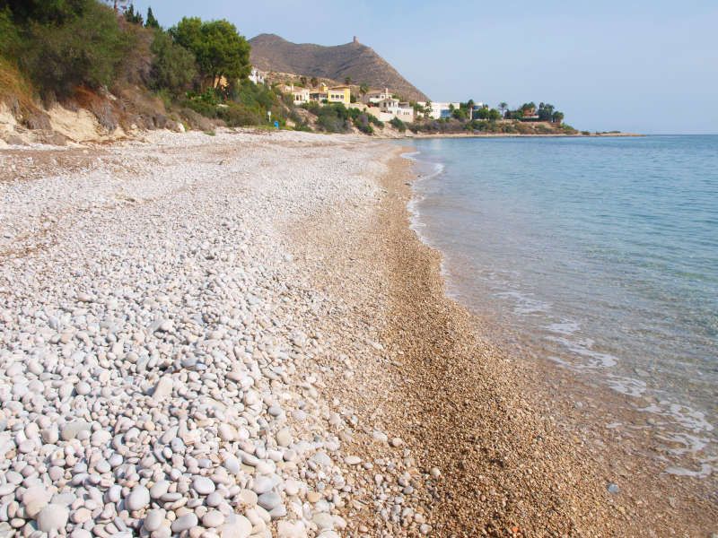 Playas de perros en Alicante: Playa de Mascotas Barranc d’Aigües, El Campello.