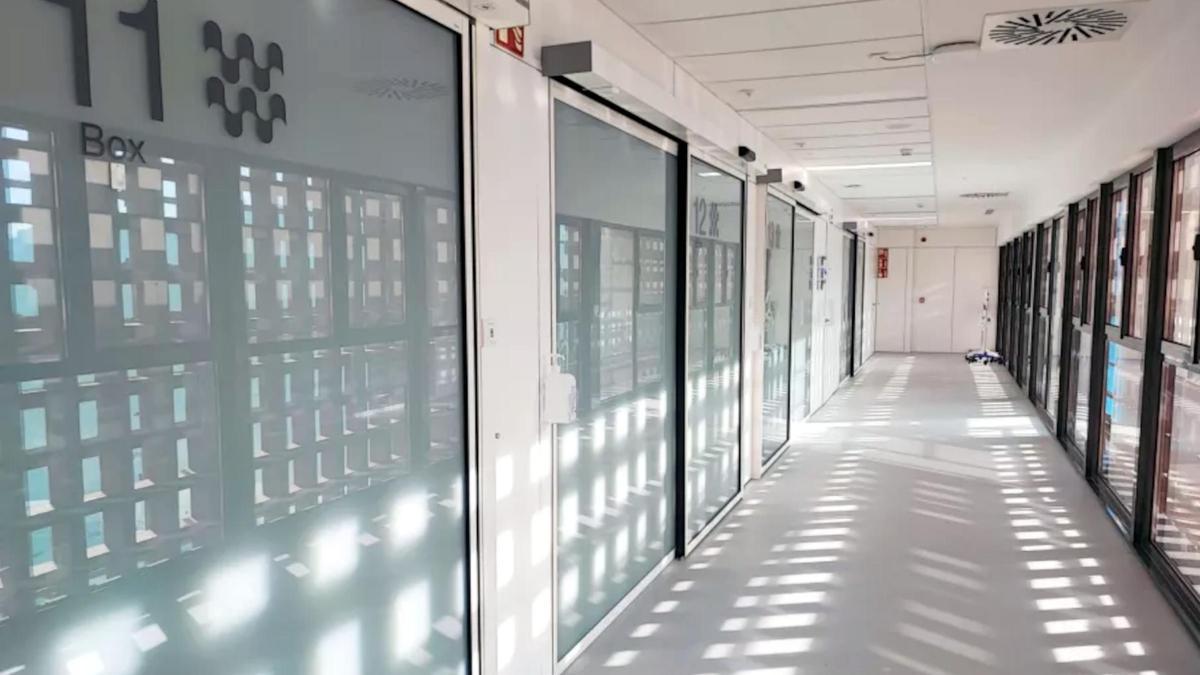 Imatge de la nova àrea de reanimació de l'hospital Josep Trueta de Girona