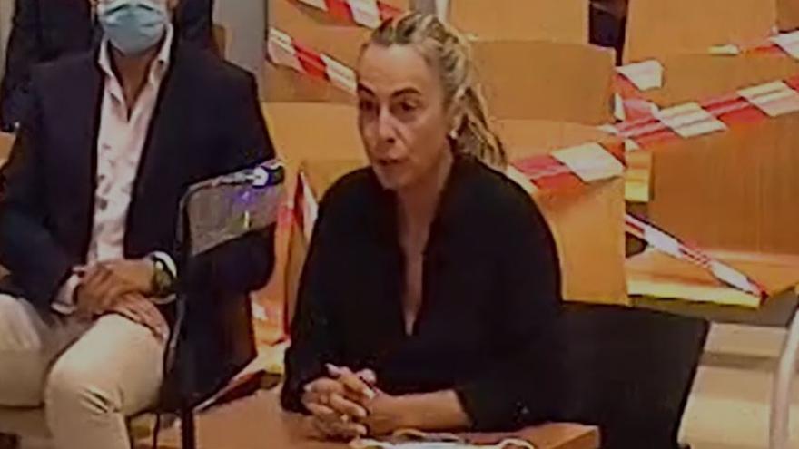 Sonia Castedo durante su declaración