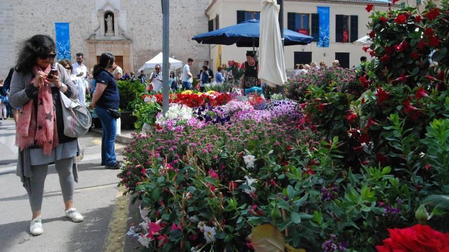 El pueblo se viste de primavera para celebrar la feria de la Flor