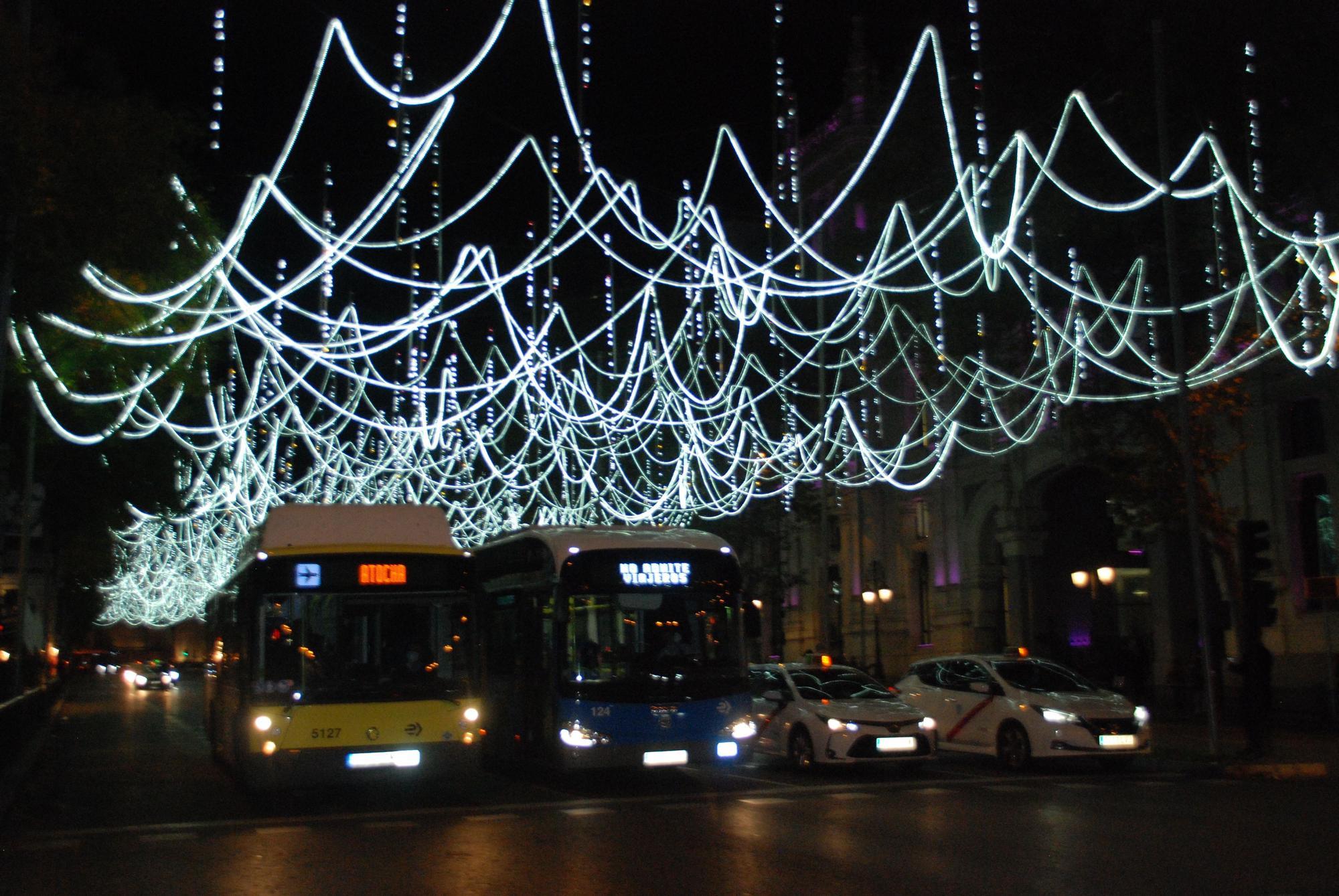 En imágenes: así son las luces de Navidad en Madrid