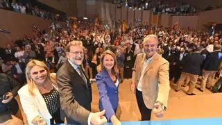 Rajoy apela en Castelló a la movilización del PP porque el margen es «muy pequeño»