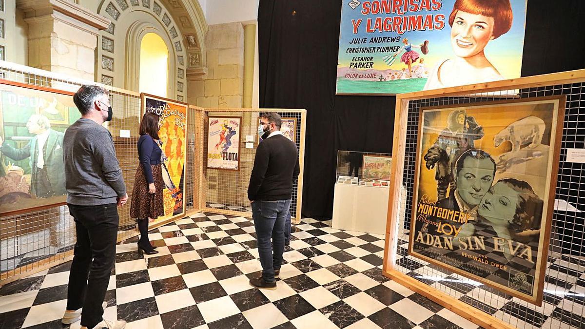 Parte de los fondos cinematográficos que nutren la exposición. |