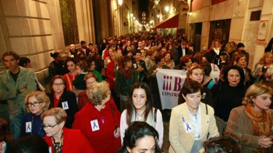 Marcha en Murcia contra la violencia machista