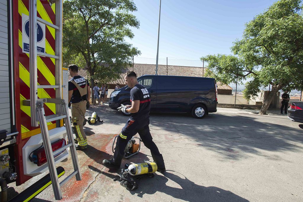 Encuentran muerto a un vecino de Lorca desaparecido encajado en el hueco entre dos casas