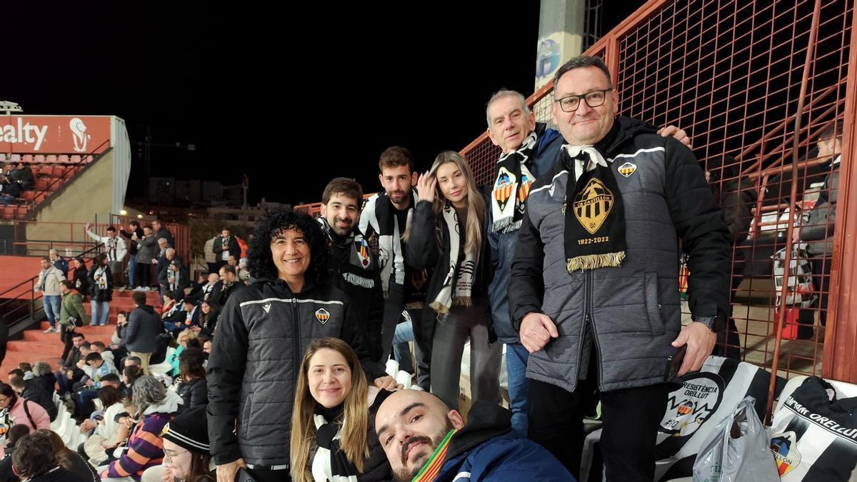 Vídeo: La afición del Castelón entona el 'Pam Pam Orellut' en el Carlos Belmonte