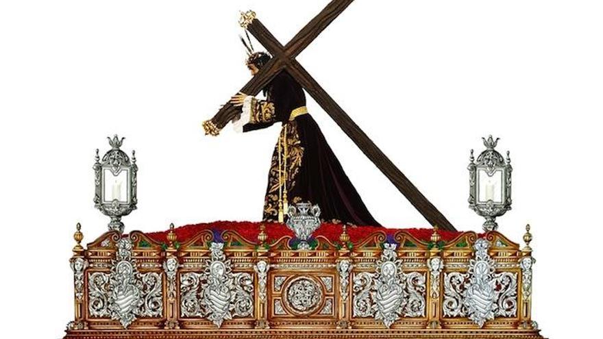 La cofradía del Nazareno de El Burgo está en pleno trabajo para sacar adelante un nuevo trono procesional para su sagrado titular, que esté acorde con la importancia de la imagen y el empaque que está adquiriendo en los últimos años. El diseño del nuevo trono es obra de Eloy Téllez, que ha buscado un diseño de estilo renacentista, con elementos barrocos en la decoración.