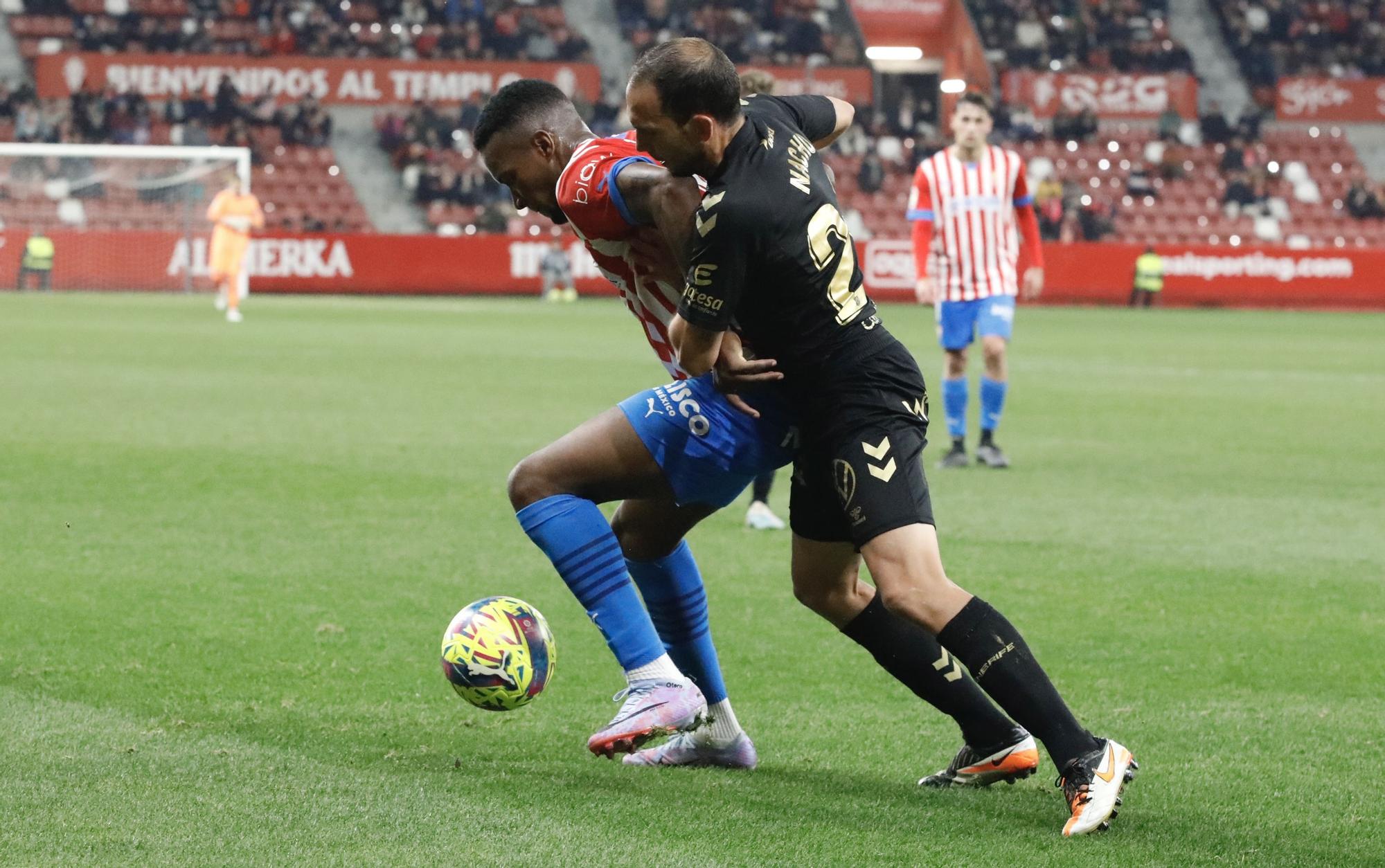 Así se vivió el encuentro entre el Sporting y el Tenerife