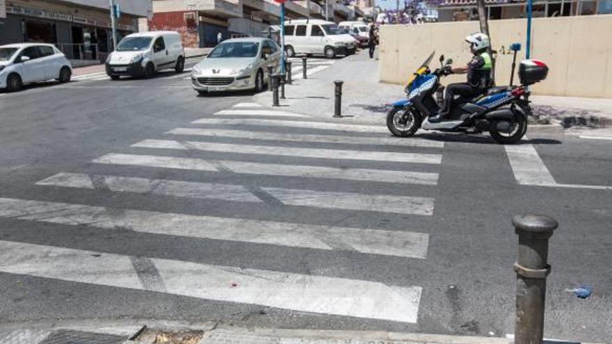 Detenido un conductor por atropellar a un niño, huir y dar positivo en drogas en Alicante