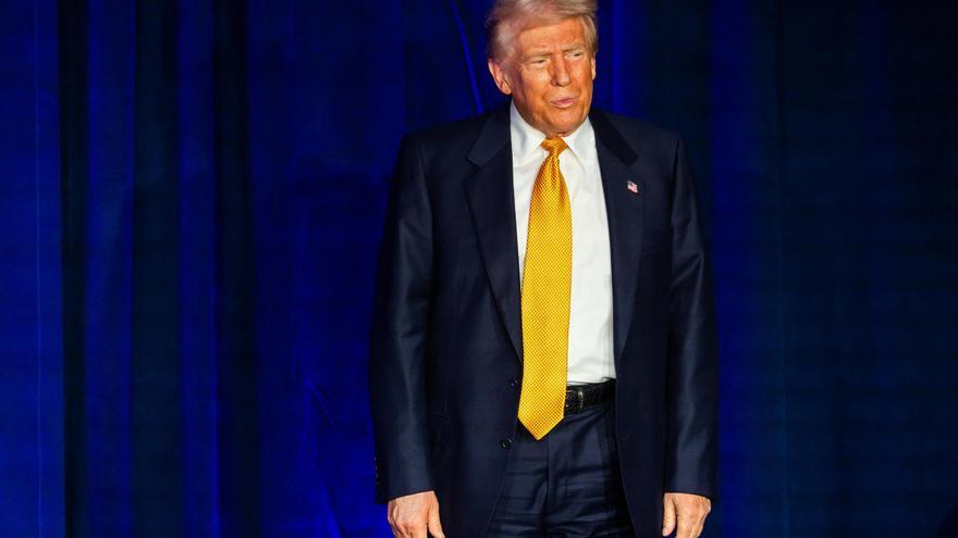 El recién reelegido presidente de EEUU, Donald Trump.