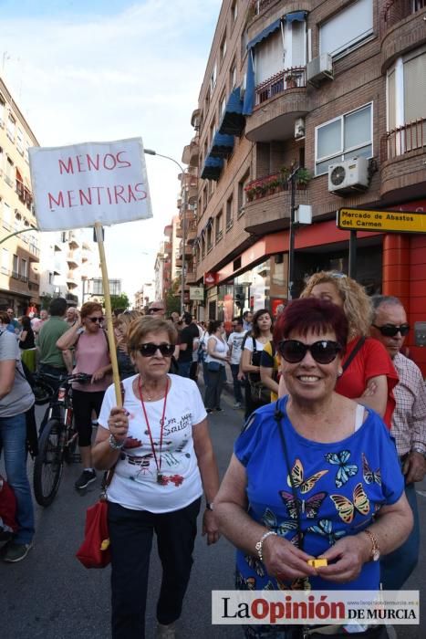 Manifestación por el Soterramiento en Murcia