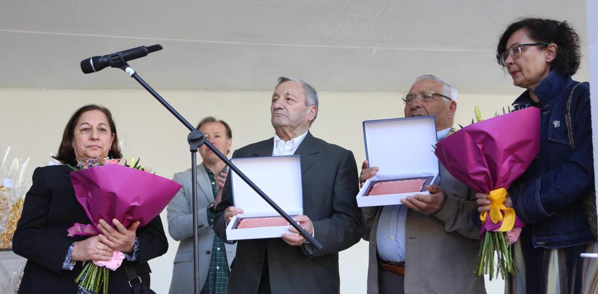 Homenajeados por la organización.  | BERNABÉ/AMANDA CASTRO