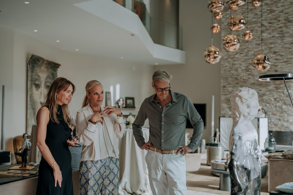 Britt und Ralph Hagedorn machen ihre Villa auf Mallorca zur exklusivsten Galerie der Insel